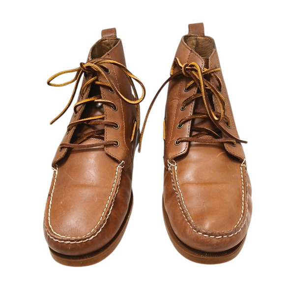 Polo Ralph‎ Lauren Barrott Chukka Boots Mens Sz 12D Reddish Brown Leather Lace main image 7